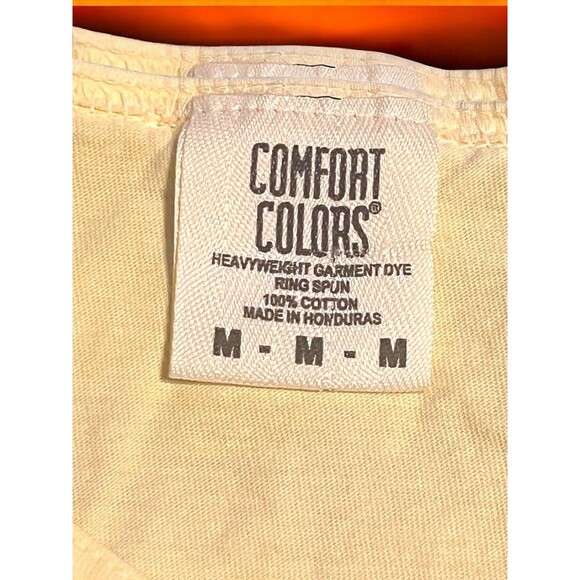 Ron Jon Surf Shop Grand Turk Tank Top Unisex Yellow Comfort Colors Medium Shirt - Picture 7 of 9